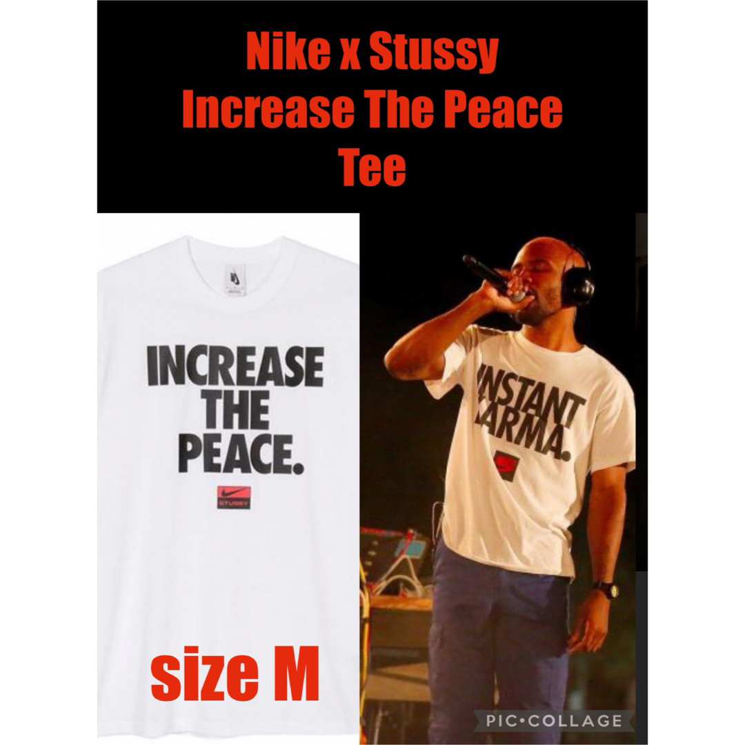 STUSSY(ステューシー)のNike x Stussy Increase The Peace Tee メンズのトップス(Tシャツ/カットソー(半袖/袖なし))の商品写真