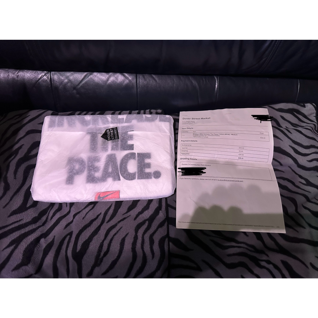 STUSSY(ステューシー)のNike x Stussy Increase The Peace Tee メンズのトップス(Tシャツ/カットソー(半袖/袖なし))の商品写真