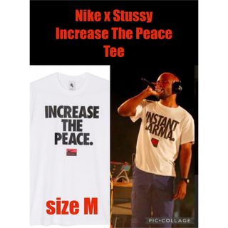 ステューシー(STUSSY)のNike x Stussy Increase The Peace Tee(Tシャツ/カットソー(半袖/袖なし))