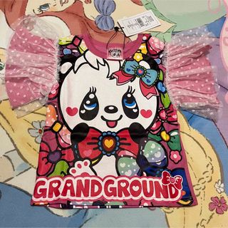 グラグラ(GrandGround)の❤️ハッピーリボン半袖Tシャツ❤️ラスト1点(Tシャツ/カットソー)