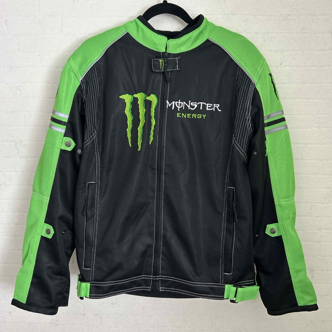 Monster Energy(モンスターエナジー)の美品　モンスターエナジー　レーシングジャケット　バイカー　バイク　 メンズのジャケット/アウター(その他)の商品写真