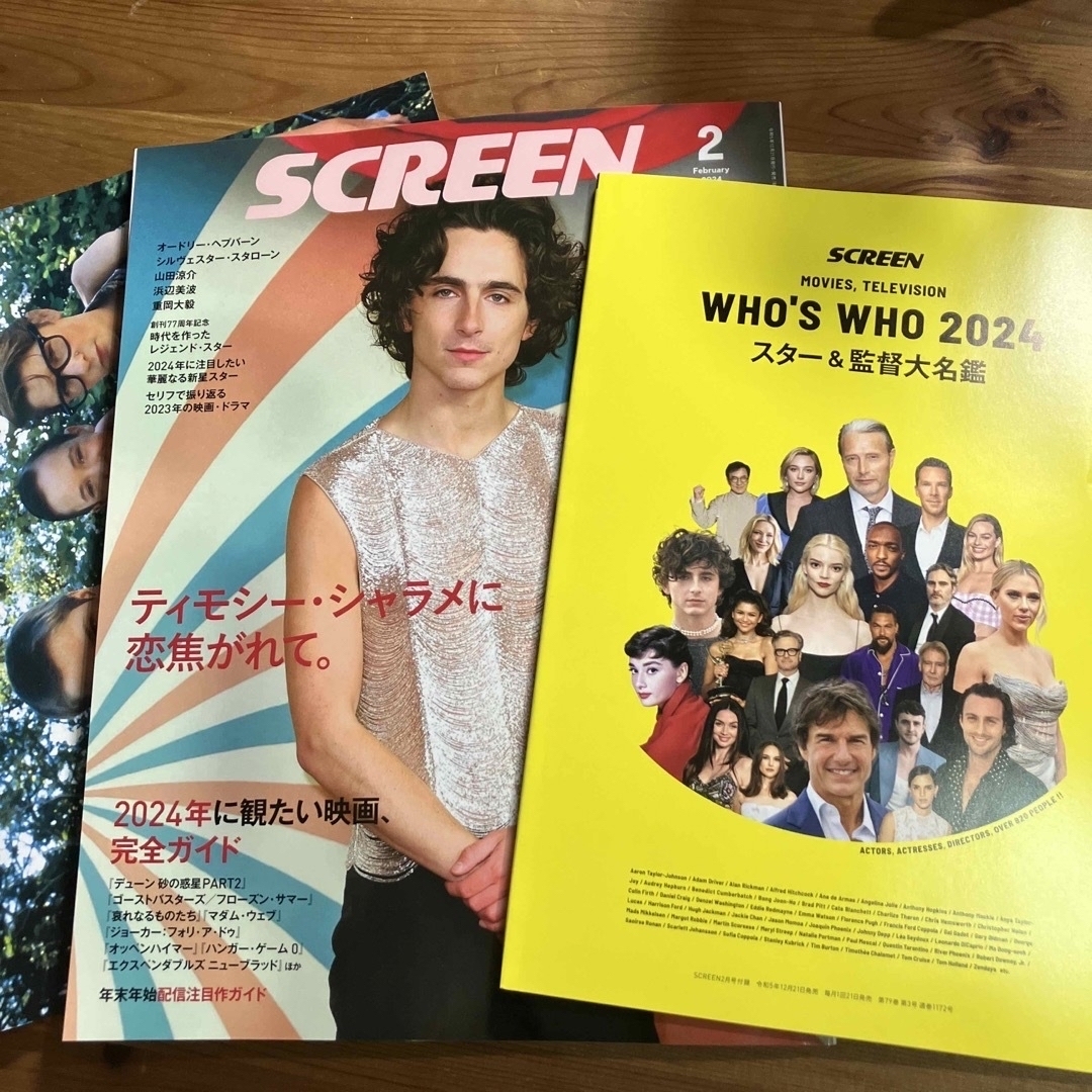 SCREEN（スクリーン） 雑誌　 エンタメ/ホビーの雑誌(アート/エンタメ/ホビー)の商品写真