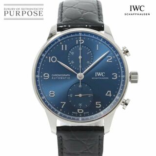 インターナショナルウォッチカンパニー(IWC)のIWC ポルトギーゼ クロノグラフ IW371606 メンズ 腕時計 自動巻き インターナショナル ウォッチ カンパニー Portugieser VLP 90219390(腕時計(アナログ))