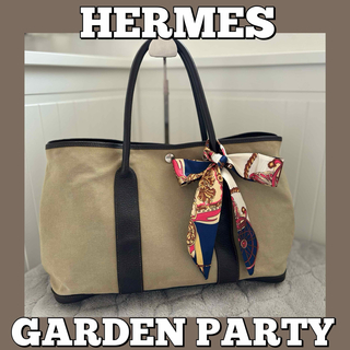 エルメス(Hermes)のHERMES/ガーデンパーティ/エルメス/トート/ハンド/ショルダー/PMツイリ(ハンドバッグ)