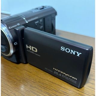 ソニー(SONY)の中古　SONY HDR-CX590V ボルドーブラウン　ハンディカム(ビデオカメラ)