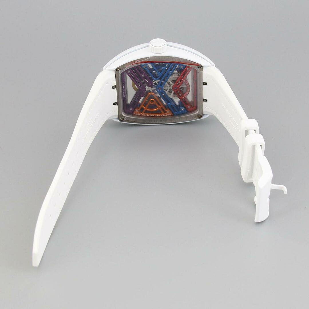 FRANCK MULLER(フランクミュラー)の【新品】フランクミュラー ヴァンガード7デイズスケルトンカラードリーム V45S6SQTCOLDRMTTBCBC TI 手巻 メンズの時計(腕時計(アナログ))の商品写真