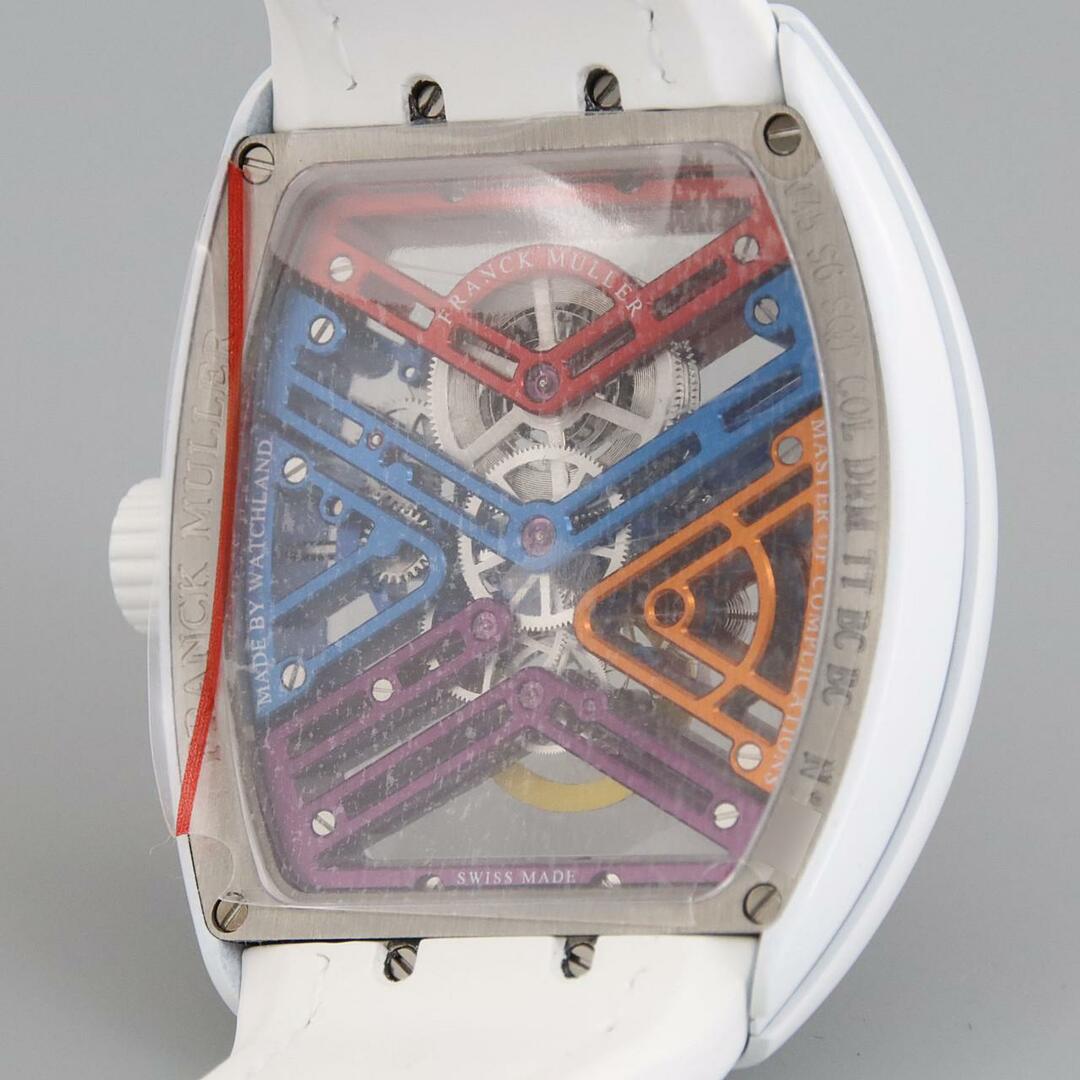 FRANCK MULLER(フランクミュラー)の【新品】フランクミュラー ヴァンガード7デイズスケルトンカラードリーム V45S6SQTCOLDRMTTBCBC TI 手巻 メンズの時計(腕時計(アナログ))の商品写真