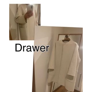 ドゥロワー(Drawer)のDrawer ドゥロワーざっくりコート(ロングコート)