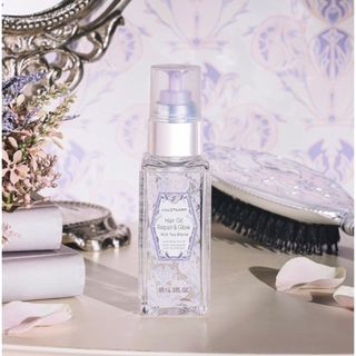 ジルスチュアート(JILLSTUART)の限定品♡ジルスチュアート　ヘアオイル　リペア＆グロウミルクティーブレンド60ml(オイル/美容液)