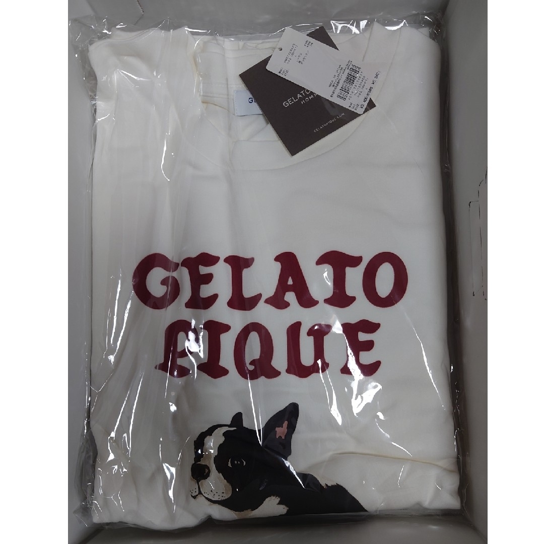 gelato pique(ジェラートピケ)のジェラートピケ　フレンチブルドッグ　ブルゾン　プルオーバー パンツ　Tシャツ メンズのトップス(ニット/セーター)の商品写真