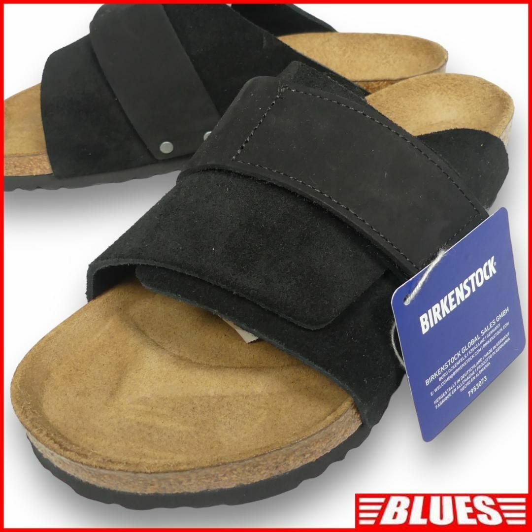 BIRKENSTOCK(ビルケンシュトック)のドイツ製 ビルケンシュトック 京都 サンダル 25 本革 39 黒 HH9235 メンズの靴/シューズ(サンダル)の商品写真