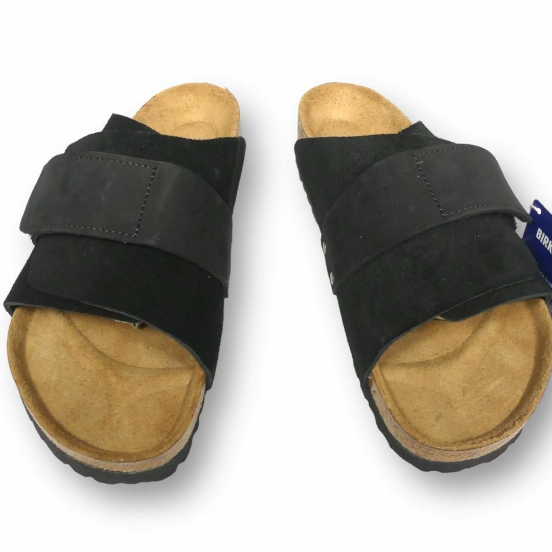 BIRKENSTOCK(ビルケンシュトック)のドイツ製 ビルケンシュトック 京都 サンダル 25 本革 39 黒 HH9235 メンズの靴/シューズ(サンダル)の商品写真