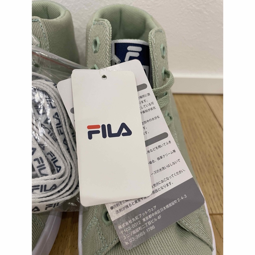 FILA(フィラ)の24cm  FILA レディース　インヒール　スニーカー  替え紐付き レディースの靴/シューズ(スニーカー)の商品写真