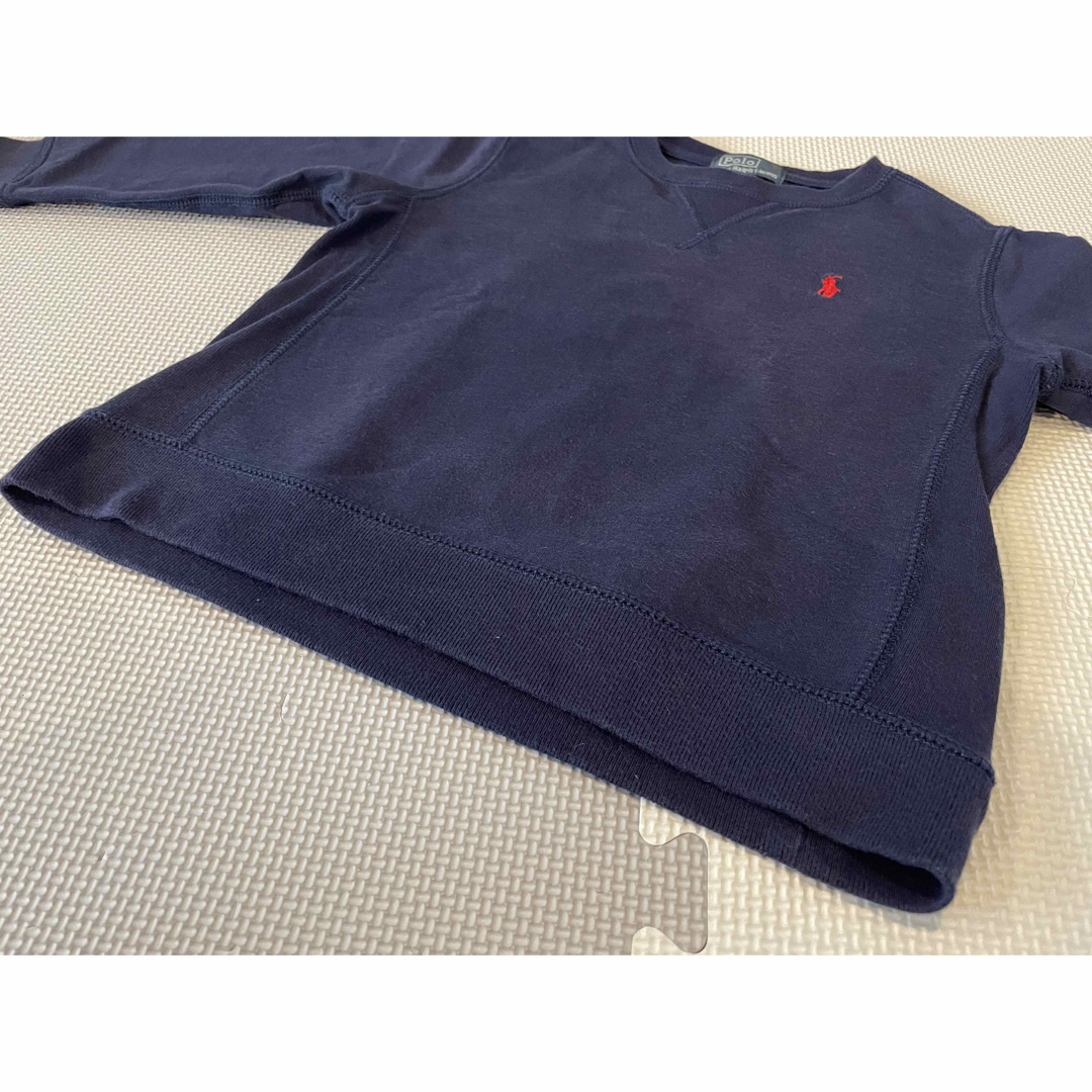 POLO RALPH LAUREN(ポロラルフローレン)のPOLO 長袖 110 ネイビー キッズ/ベビー/マタニティのキッズ服男の子用(90cm~)(Tシャツ/カットソー)の商品写真