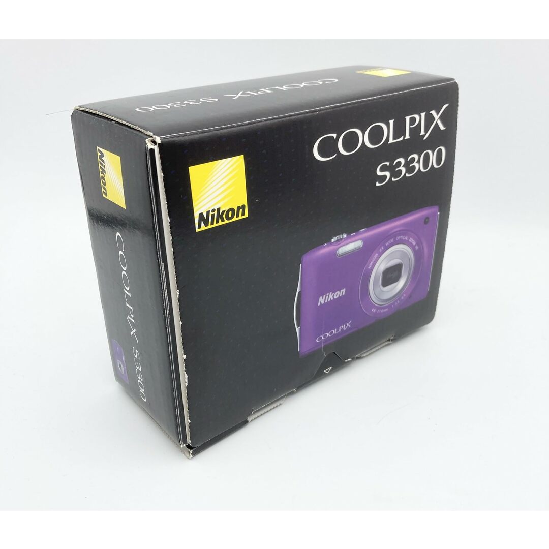 Nikon デジタルカメラ COOLPIX S3300 ラベンダーパープルスマホ/家電/カメラ