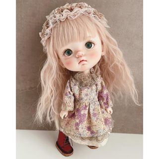 ハンドメイド　アウトフィットセット　dayuanbaoサイズ　小花②(その他)