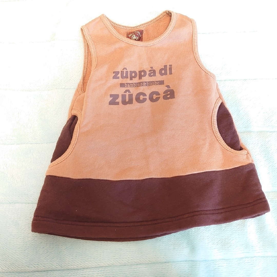 Zuppa di Zucca(ズッパディズッカ)のzuppa di zucca ノースリーブワンピース キッズ/ベビー/マタニティのキッズ服女の子用(90cm~)(ワンピース)の商品写真