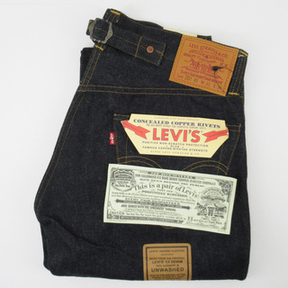 リーバイス(Levi's)のLEVI'S リーバイス 201XX 201-0003 1937年モデル復刻版 31インチ ボタン裏555 赤耳 デニムパンツ メンズ(デニム/ジーンズ)