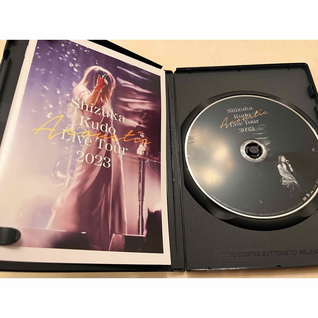 工藤静香 Acoustic Live Tour  DVD エンタメ/ホビーのDVD/ブルーレイ(ミュージック)の商品写真