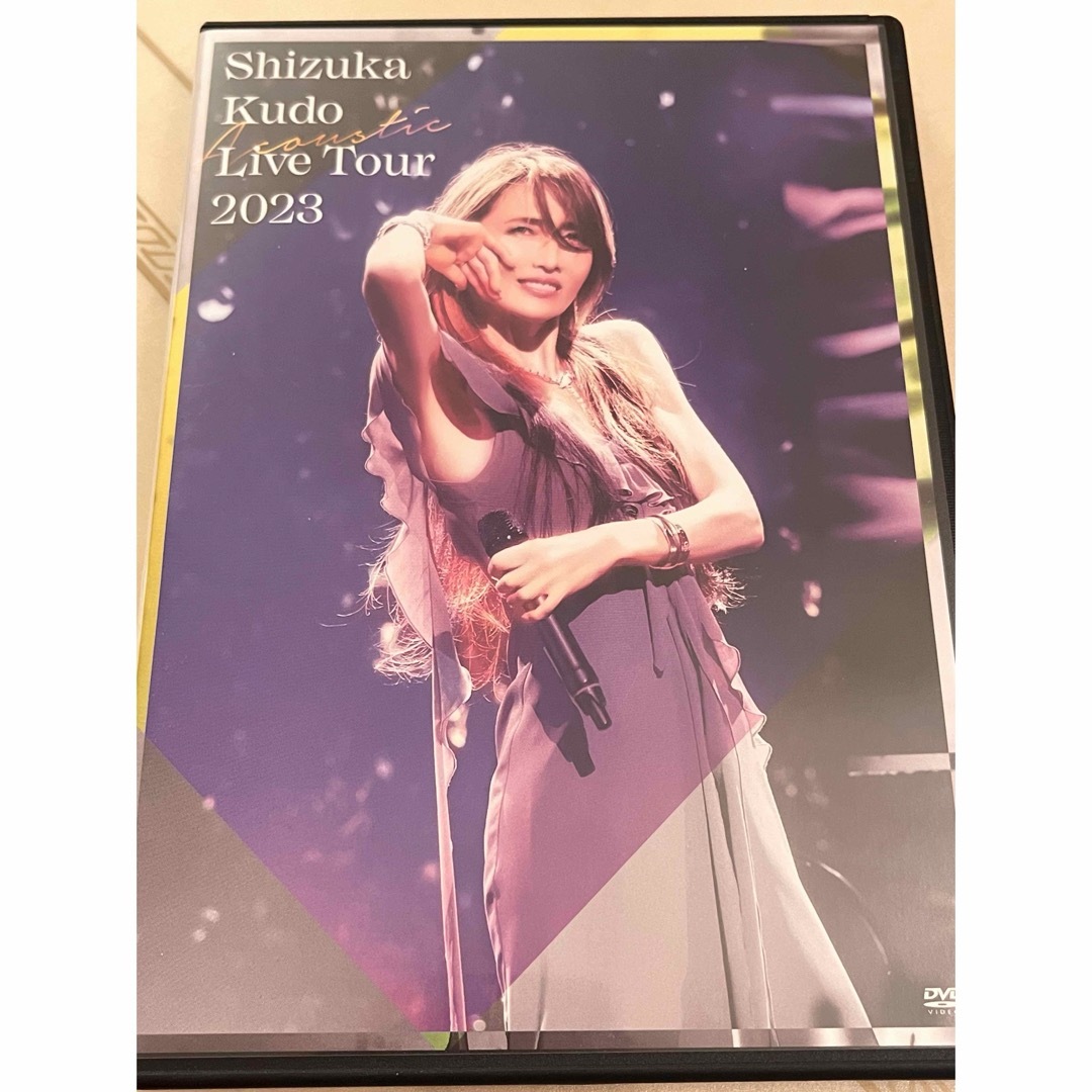 工藤静香 Acoustic Live Tour  DVD エンタメ/ホビーのDVD/ブルーレイ(ミュージック)の商品写真