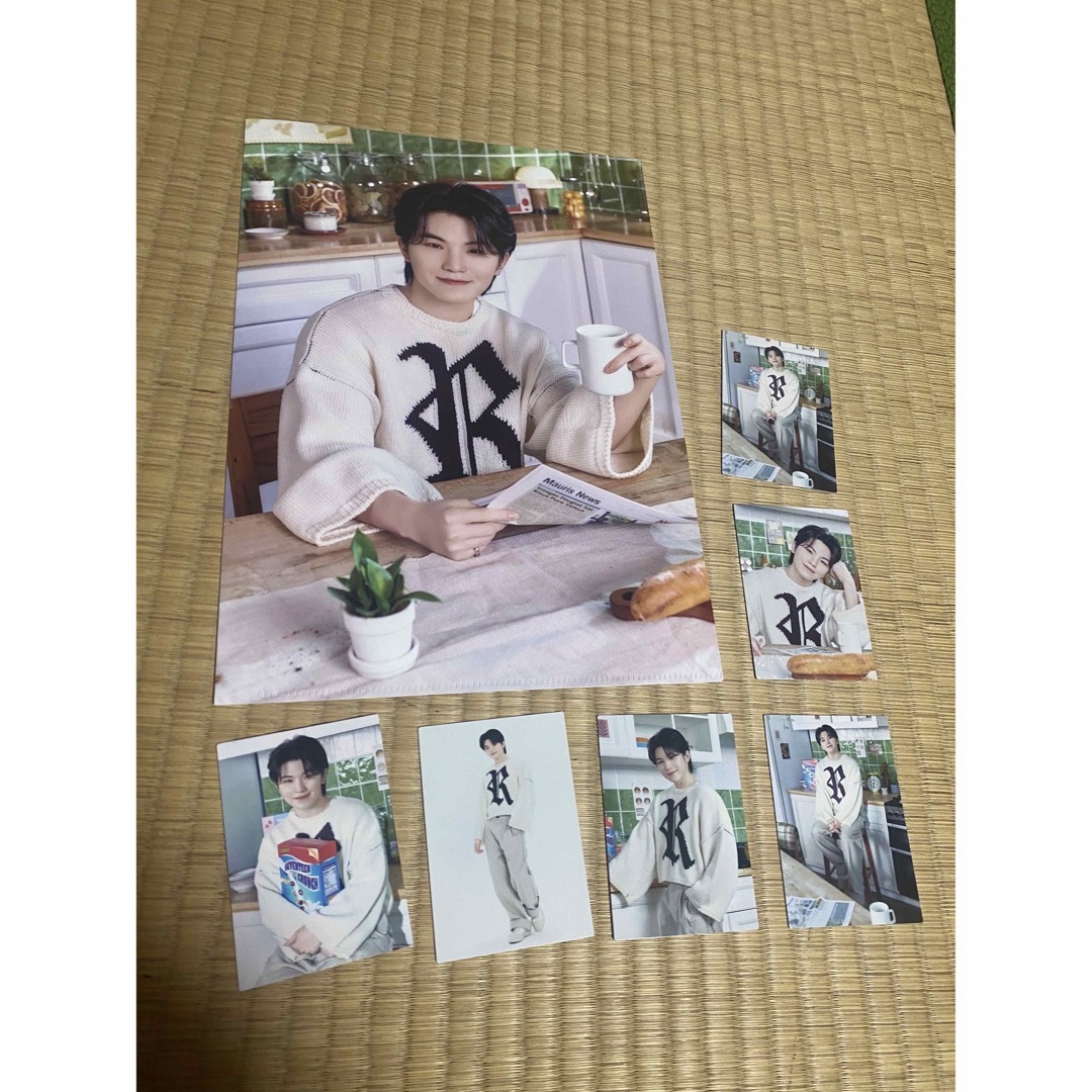 ウジ　home トレカ　クリアファイル　SEVENTEEN セット エンタメ/ホビーのCD(K-POP/アジア)の商品写真