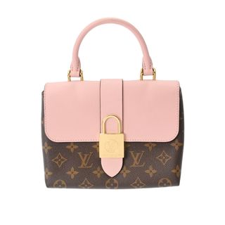 ルイヴィトン(LOUIS VUITTON)のルイヴィトン モノグラム ロッキーBB 2WAYバッグ ブラウン/ローズプ(ショルダーバッグ)