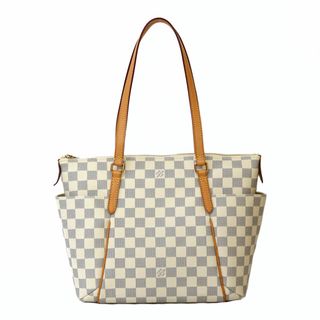 ルイヴィトン(LOUIS VUITTON)の【限界値下げ祭29-OF】 ルイヴィトン トータリー PM ダミエアズール ショルダーバッグ ルイヴィトン  ダミエアズールキャンバス N51261 ホワイト レディース LOUIS VUITTON 中古(ショルダーバッグ)