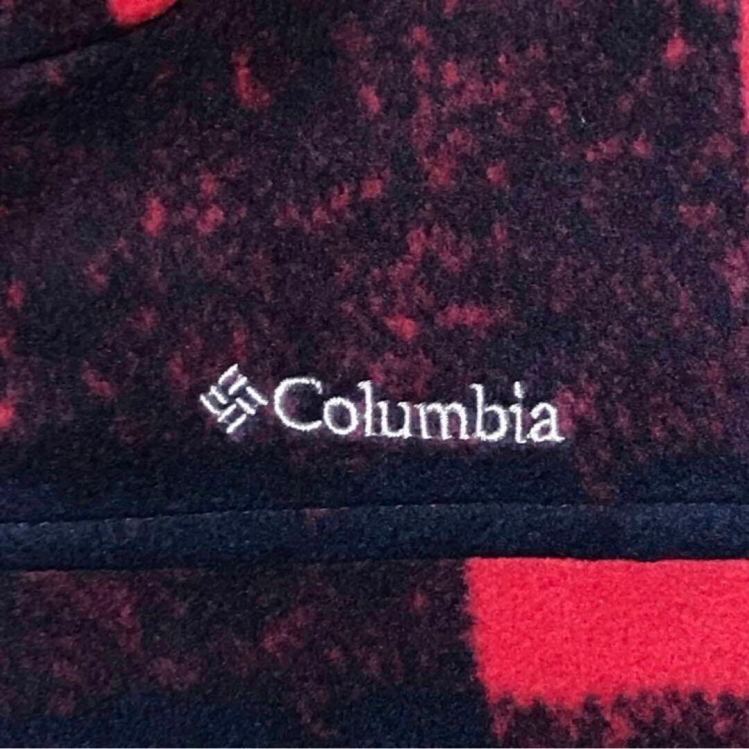 Columbia(コロンビア)の【あったか素材】コロンビア　チェック柄フリース　刺繍ロゴジップアップL118R キッズ/ベビー/マタニティのキッズ服女の子用(90cm~)(ジャケット/上着)の商品写真