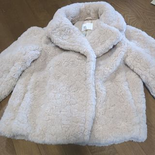 【新品】Ｈ＆Ｍ　2024年購入　テディベアコート(毛皮/ファーコート)