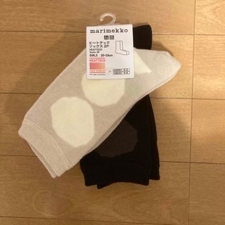 ユニクロ(UNIQLO)のユニクロUNIQLO マリメッコmarimekko  ヒートテックソックス　(ソックス)