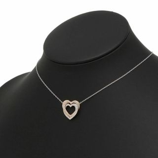 スワロフスキー(SWAROVSKI)のスワロフスキー ネックレス   ペンダント ローズゴールド/シルバー(ネックレス)