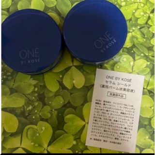 ワンバイコーセー(ONE BY KOSE（KOSE）)のONE BY KOSE  セラムシールド　6g 2個　新発売　薬用バーム状美容液(美容液)