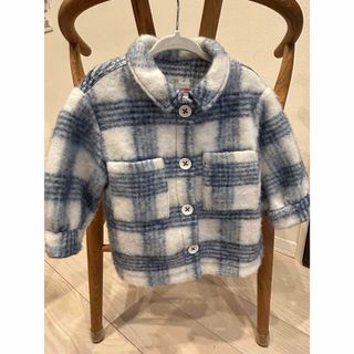 ザラキッズ(ZARA KIDS)のZARA Kids チェック柄アウター(ジャケット/上着)