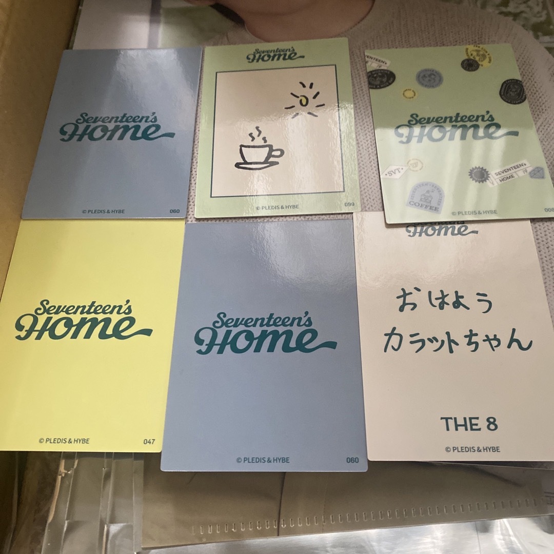 the8 トレカ　home セブチ　SEVENTEEN エンタメ/ホビーのCD(K-POP/アジア)の商品写真