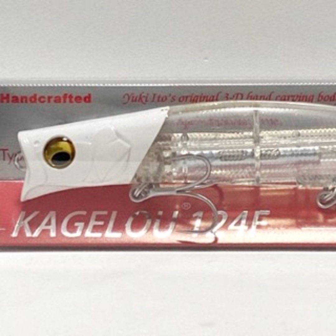 Megabass(メガバス)のMegabassメガバス/ KAGELOU 124F カゲロウ124F【84403-007】 スポーツ/アウトドアのフィッシング(ルアー用品)の商品写真