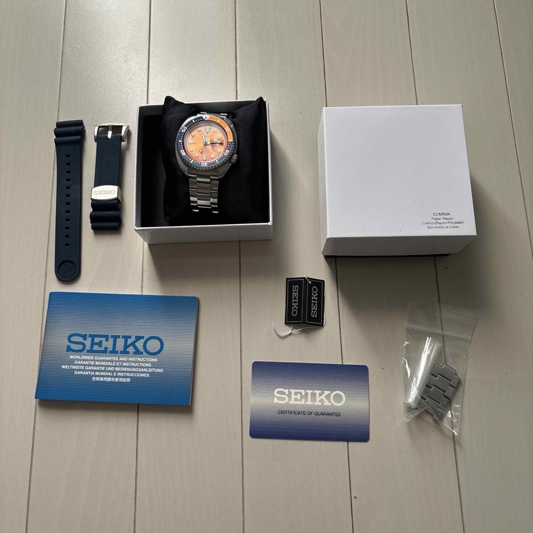 (希少)セイコーSeiko　タートル　アジア限定版SBDY023時計