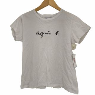 アニエスベー(agnes b.)のagnes b.(アニエスベー) ロゴプリント Tシャツ レディース トップス(Tシャツ(半袖/袖なし))