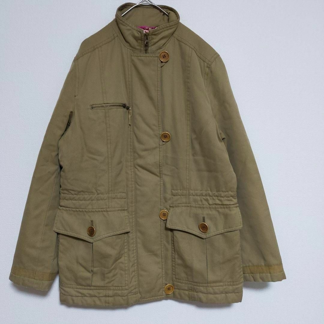 Paul Smith(ポールスミス)のポールスミス レディース アウター コート 裏地ピンク トレンチ 40 M～L レディースのジャケット/アウター(モッズコート)の商品写真