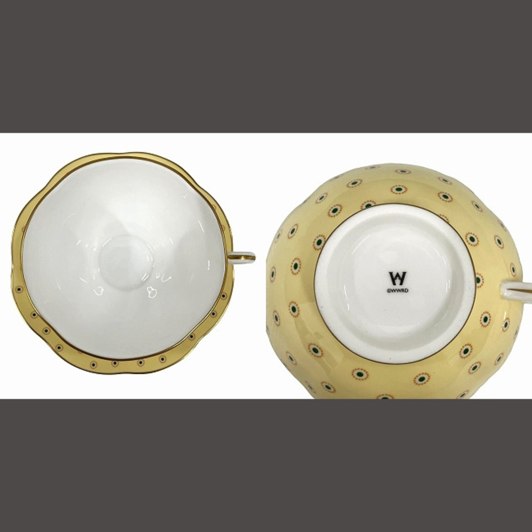 WEDGWOOD(ウェッジウッド)のウェッジウッド 美品 ハーレクィーンコレクション ポルカドット カップ＆ソーサー インテリア/住まい/日用品のキッチン/食器(グラス/カップ)の商品写真