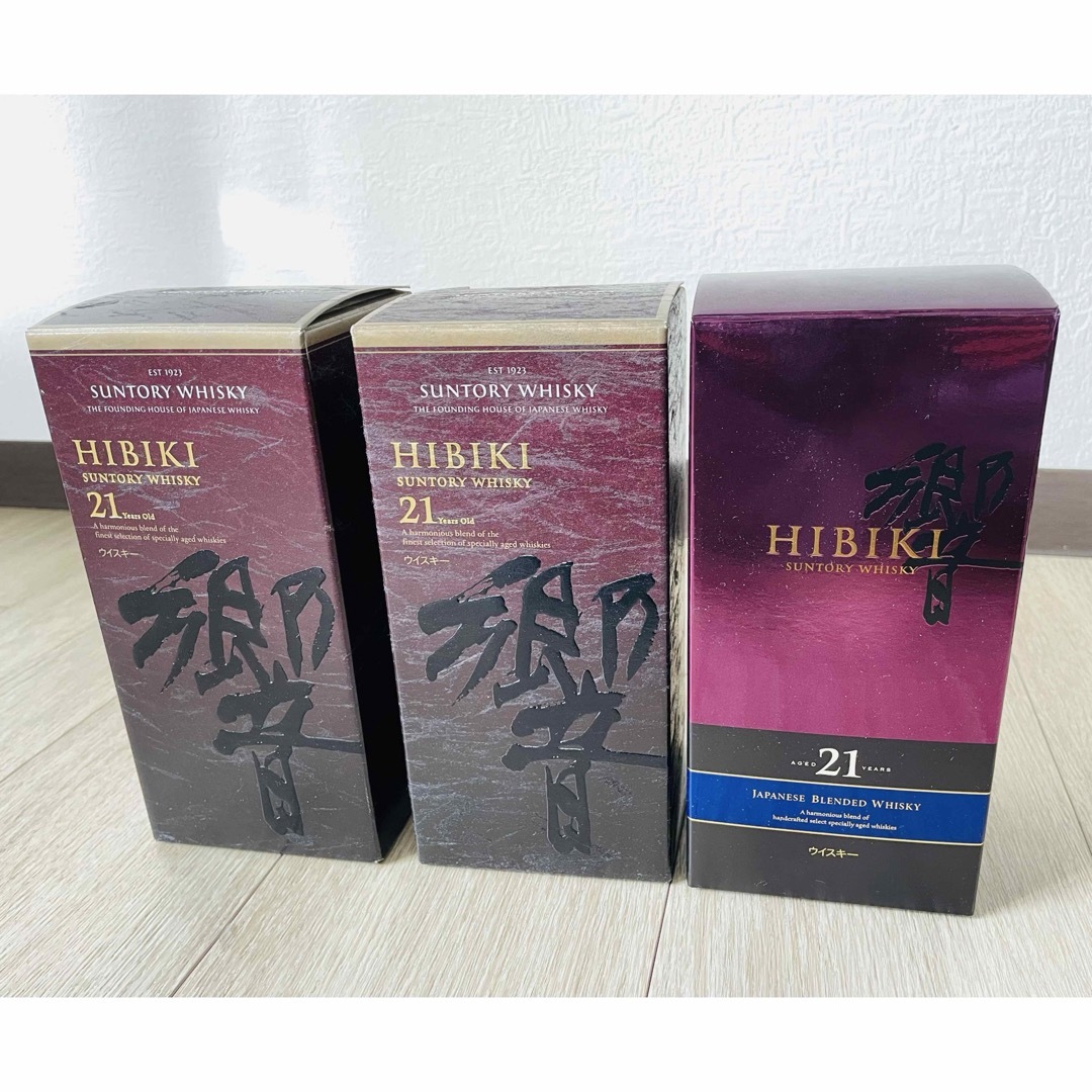 響21年+山崎18年空瓶 5本セット 響21年+山崎18年空瓶 5本セット