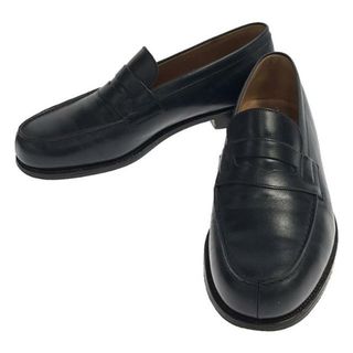 J.M. WESTON ジェイエムウエストン サイズ:6D レザー コイン ローファー 180 SIGNATURE LOAFER シグニチャー 短靴 革靴 シューズ ビジネス フォーマル ブラック 黒 フランス製 ブランド【メンズ】