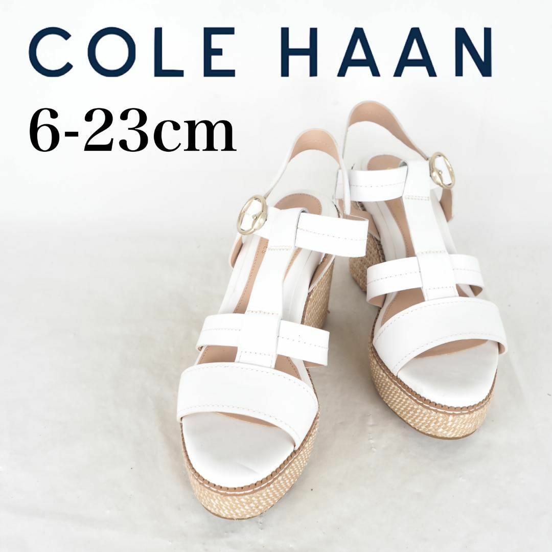 Cole Haan - COLE HAAN*コールハーン*サンダル*23cm*白*M4280の通販 by