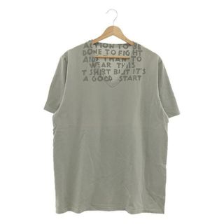 マルタンマルジェラ(Maison Martin Margiela)のMaison Martin Margiela / メゾンマルタンマルジェラ | 2011SS | AIDS エイズ Tシャツ | 48 | グレー | メンズ(Tシャツ/カットソー(半袖/袖なし))