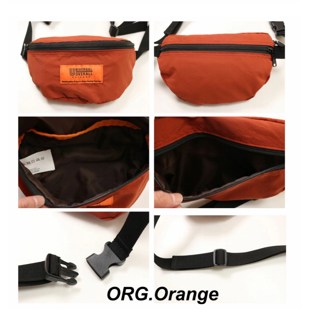 UNIVERSAL OVERALL(ユニバーサルオーバーオール)のUNIVERSAL OVERALL ミニ ウエストバッグ UVO-104 レディースのバッグ(ショルダーバッグ)の商品写真