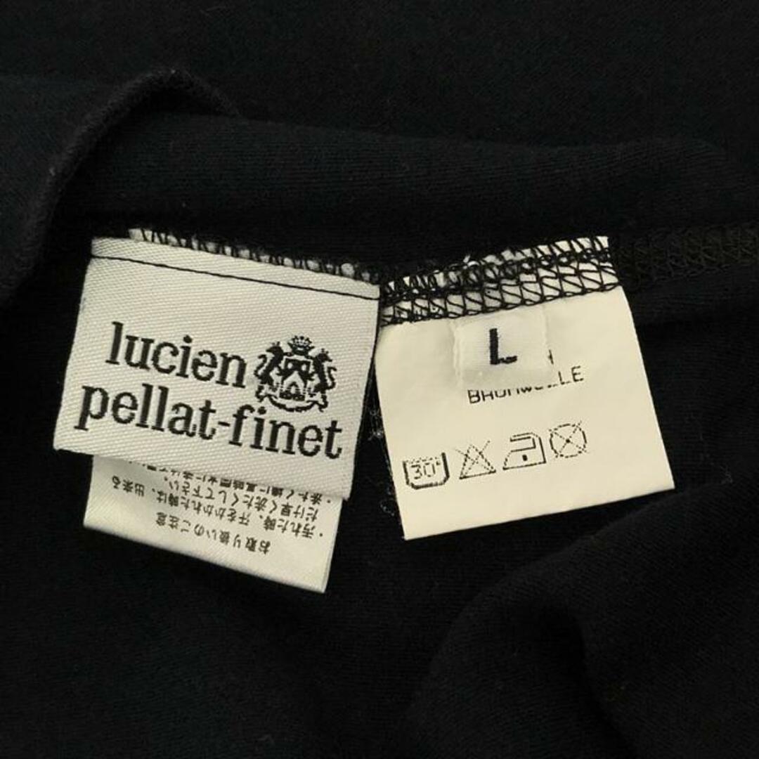 Lucien pellat-finet(ルシアンペラフィネ)のlucien pellat-finet / ルシアンペラフィネ | コットン バックプリントカットソー | L | ネイビー | メンズ メンズのトップス(Tシャツ/カットソー(七分/長袖))の商品写真