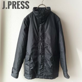 ジェイプレス(J.PRESS)のジェイプレス　ダブルジッパーブルゾン　M　中綿ジャケット　ブラック(ブルゾン)