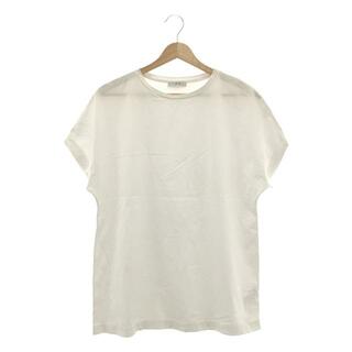 エイトン(ATON)のATON / エイトン | SUVIN60/2 CAP SLEEVE T-SHIRT キャップスリーブ Tシャツ | 2 | ホワイト | レディース(Tシャツ(半袖/袖なし))