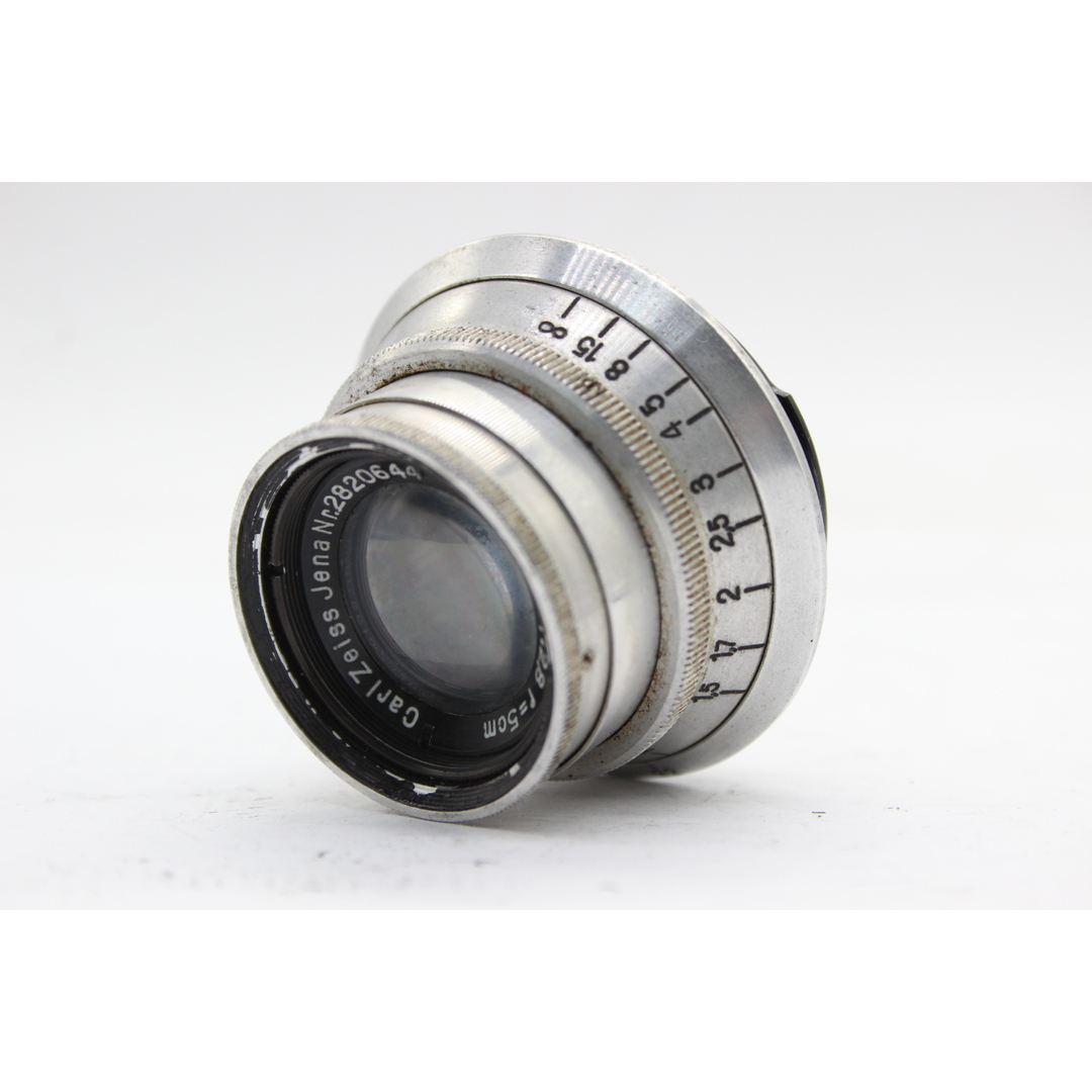 支払い発送詳細【訳あり品】 カールツァイス Carl Zeiss Jena Tessar 5cm 2.8 Exactaマウントレンズ  s5985