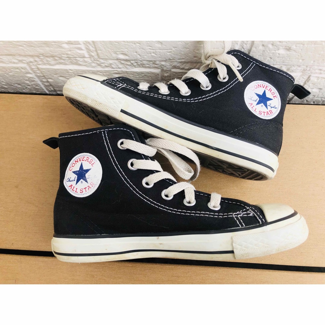 CONVERSE(コンバース)のコンバース　ハイカット　19センチ キッズ/ベビー/マタニティのキッズ靴/シューズ(15cm~)(スニーカー)の商品写真