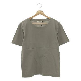 【新品】  atelier naruse / アトリエナルセ | cotton ~standard~ カットソー | 40 | アッシュグレー | レディース(Tシャツ(半袖/袖なし))